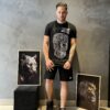 Camiseta Skull Strass Masculina Fb - Image 3
