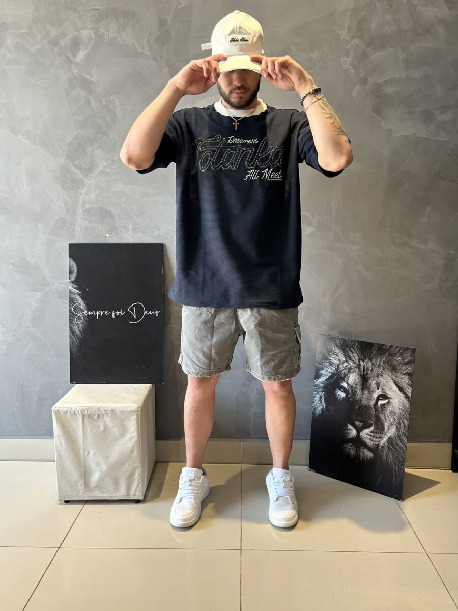 Camiseta Oversized Strong Hope Masculina - Image 2