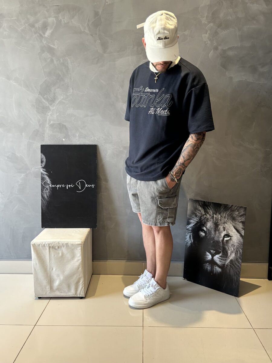 Camiseta Oversized Strong Hope Masculina - Image 3