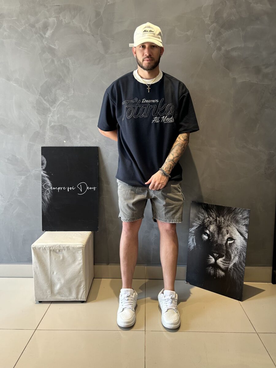 Camiseta Oversized Strong Hope Masculina - Image 4