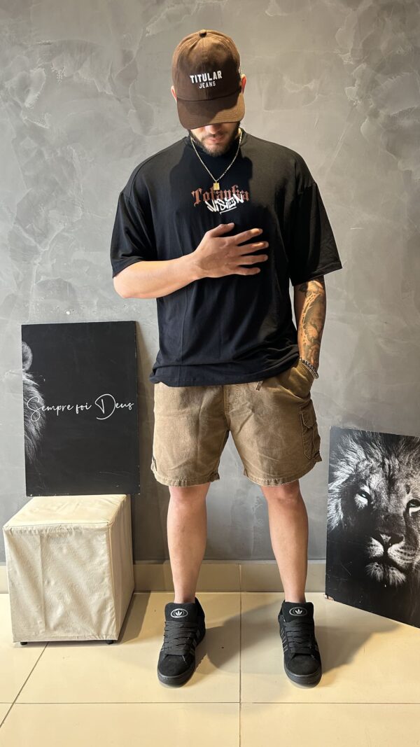 Camiseta Oversized Graffi Angel Masculina