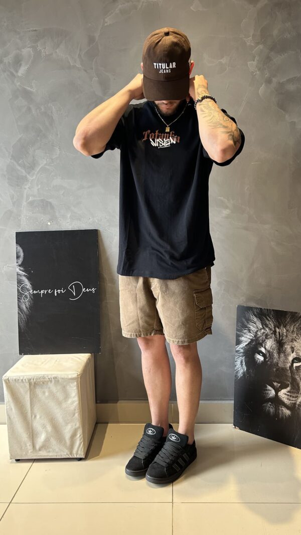 Camiseta Oversized Graffi Angel Masculina
