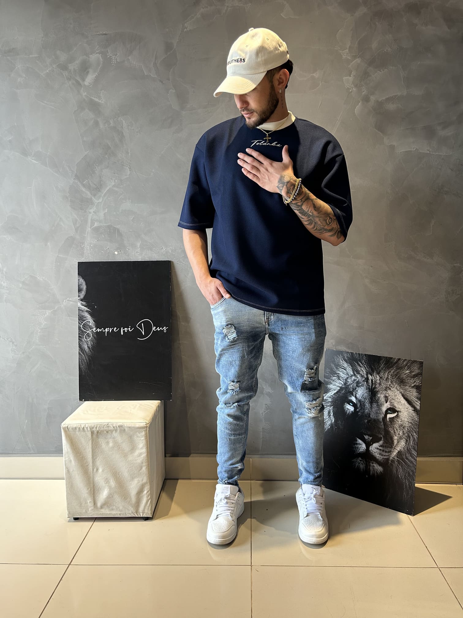 Camiseta Oversized Offener Masculina