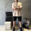 Camiseta Oversized Mess Masculina Rosa
