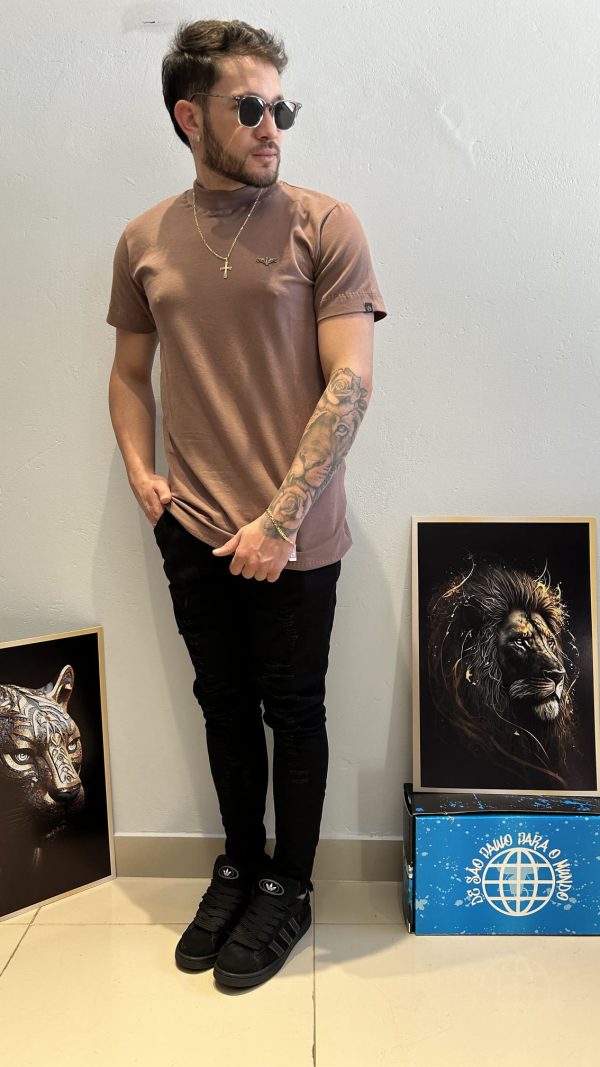 Camiseta Básica Metal Águia Masculina FB