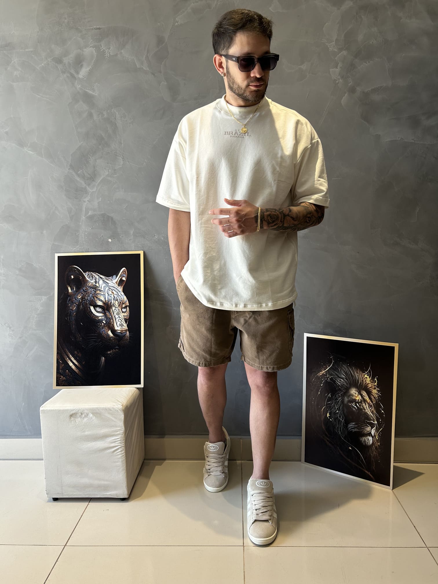 Camiseta Oversized High Place Masculina