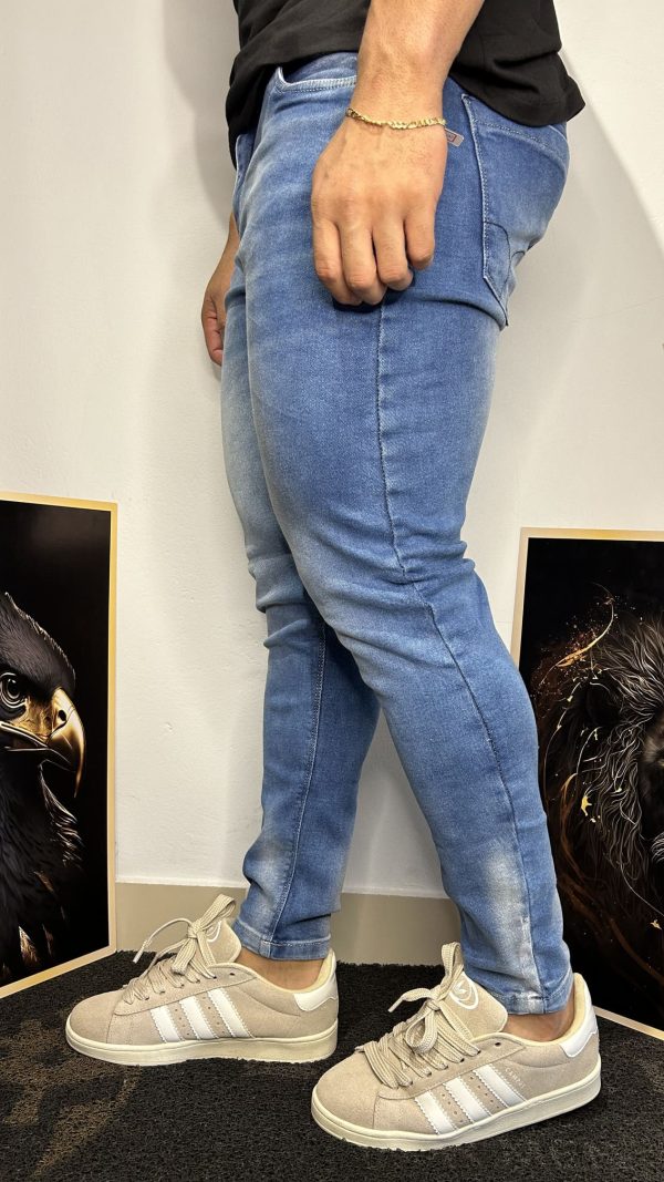 Calça Jeans Clara Básica Masculina