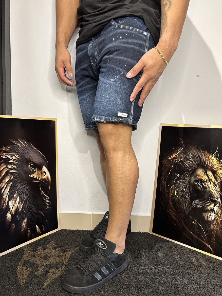 Bermuda Jeans Escura Masculina - Image 3