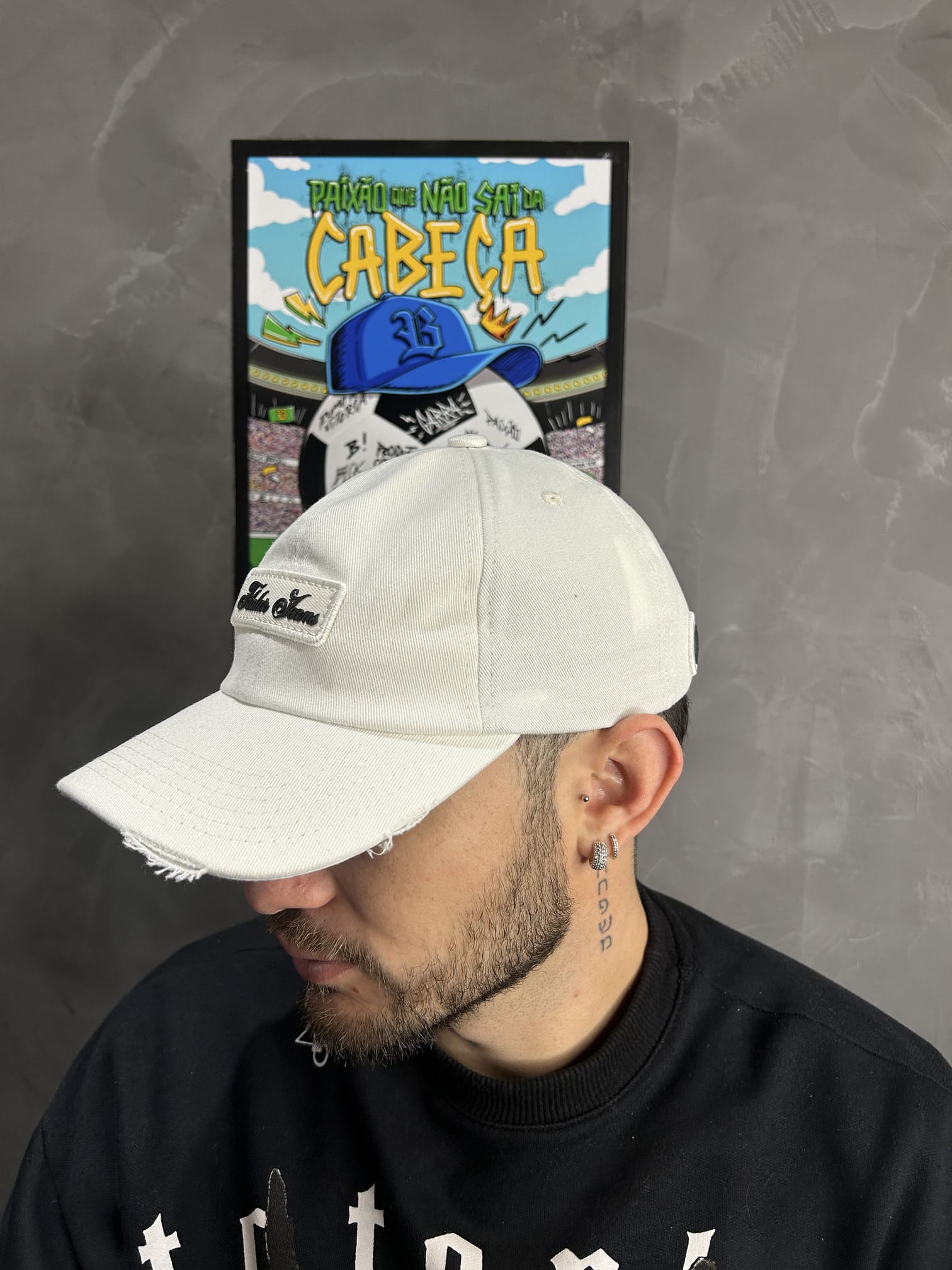 Boné Dad Hat Off White