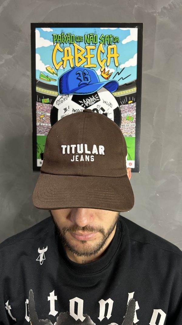 Boné Dad Hat Marrom