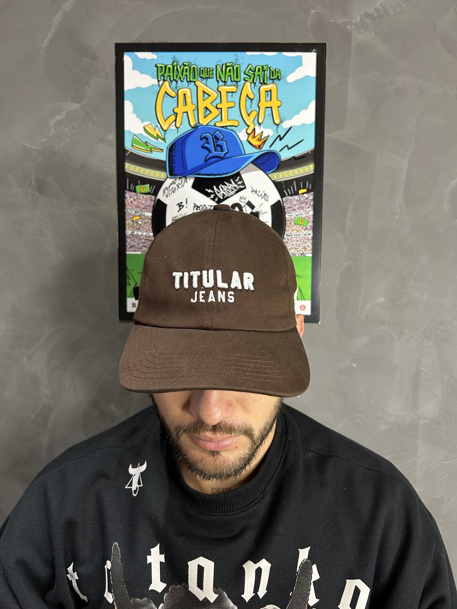 Boné Dad Hat Marrom