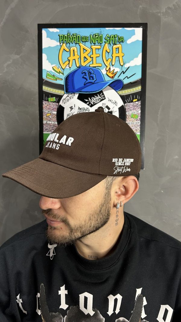 Boné Dad Hat Marrom