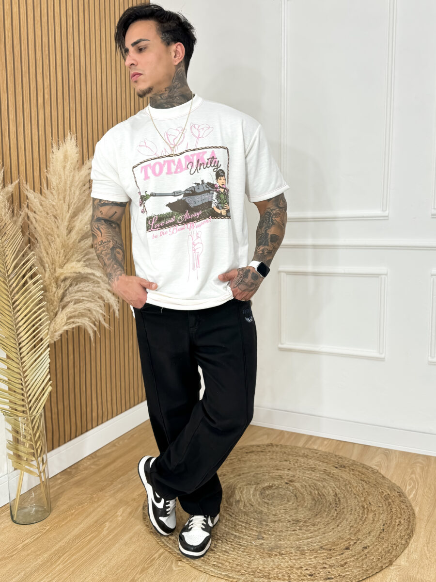 Camiseta Oversized Unarmed Off White - Image 4