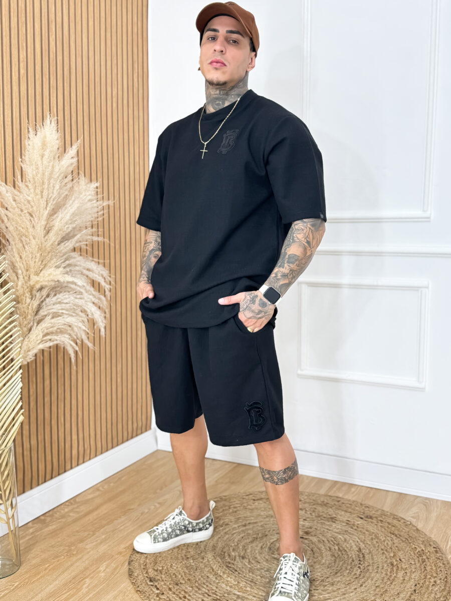 Conjunto Fbexclusive linho preto