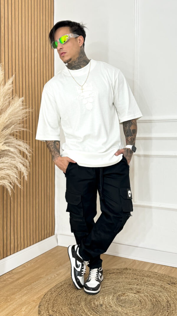 Camiseta Oversized Off White Kreta
