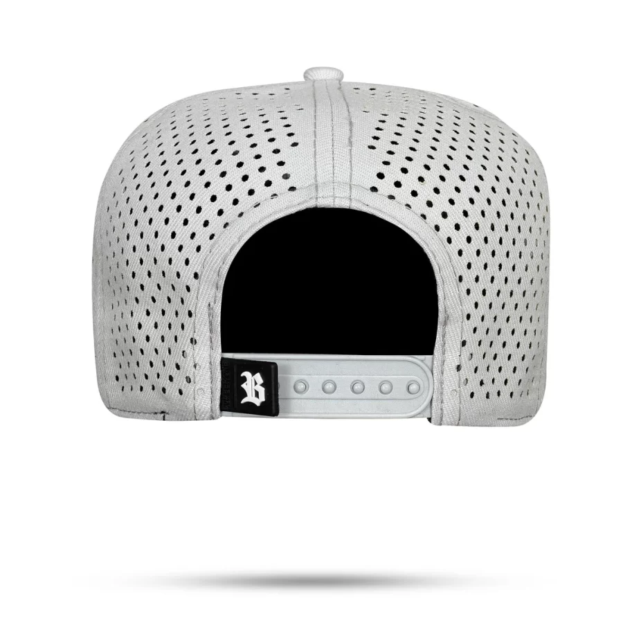 Boné Cinza Claro Trucker Laser Light Gray - Image 3