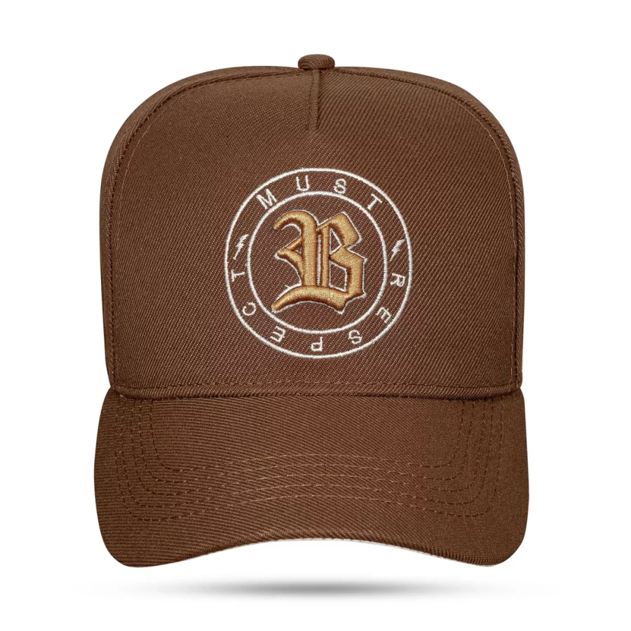 Boné Snapback Must Respect Marrom Chocolate - Image 2