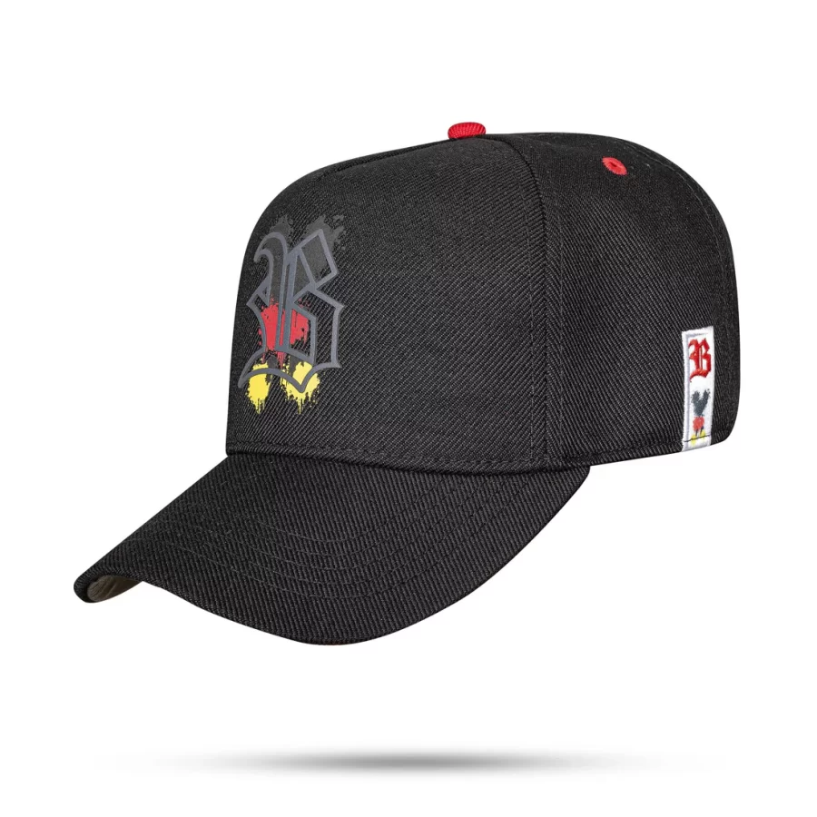 Boné Preto Snapback Mouse - Image 2