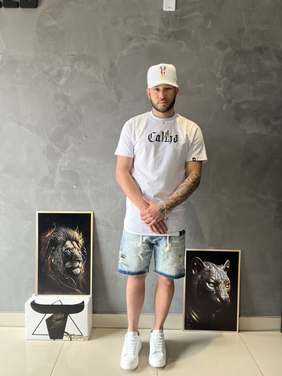 Camiseta longline 2pac Branca - Image 2