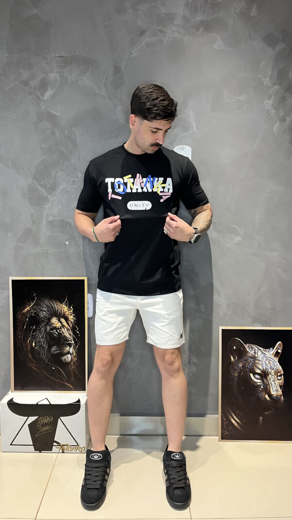 Camiseta regular ADAPT Totanka Preta