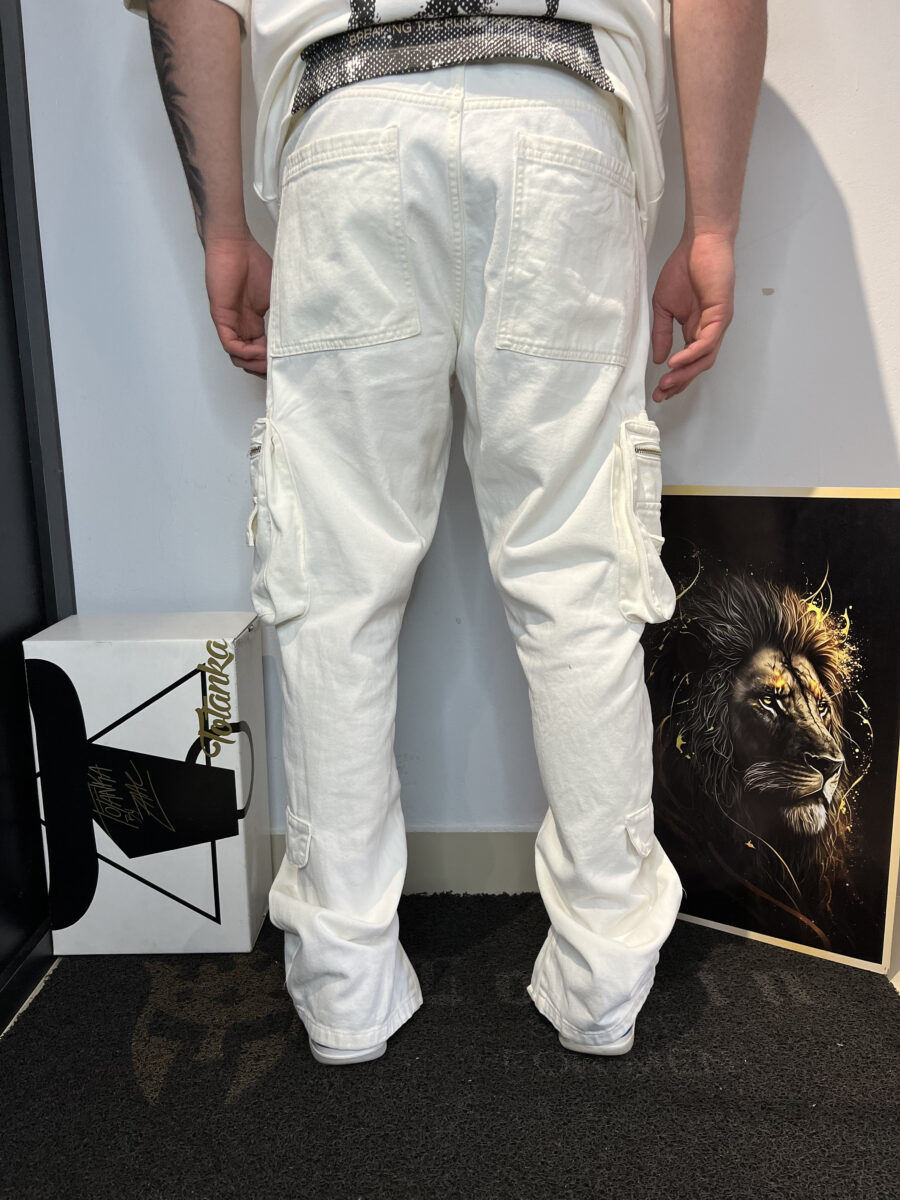 Calça Cargo Fake Lapel - Image 4