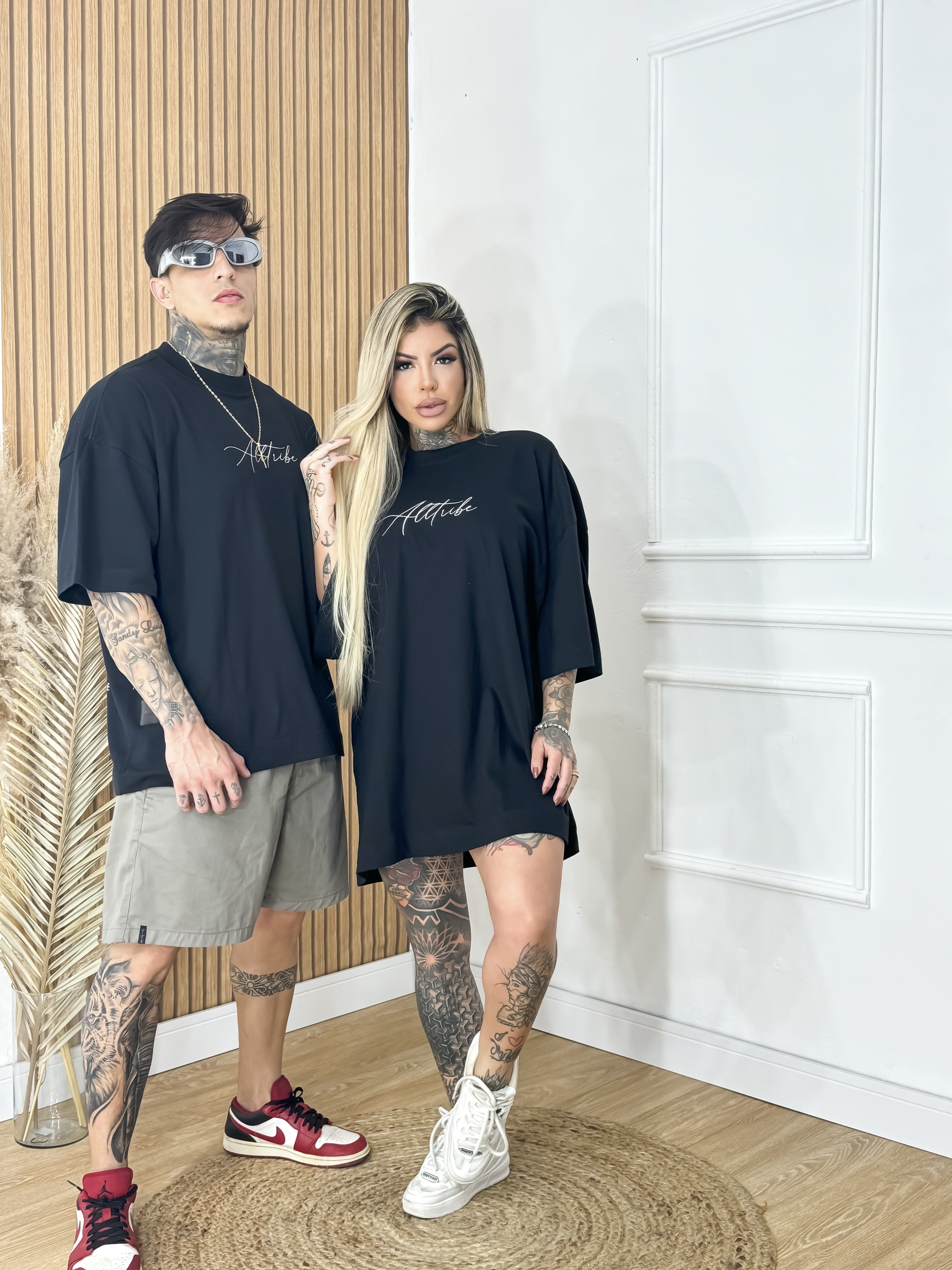 Camiseta Oversized Champagne Alltribe