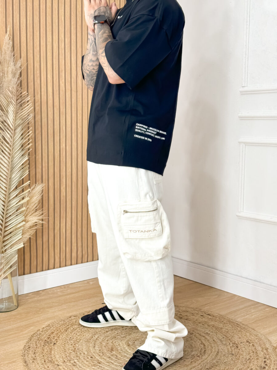 Camiseta Oversized Quality Black Alltribe - Image 4