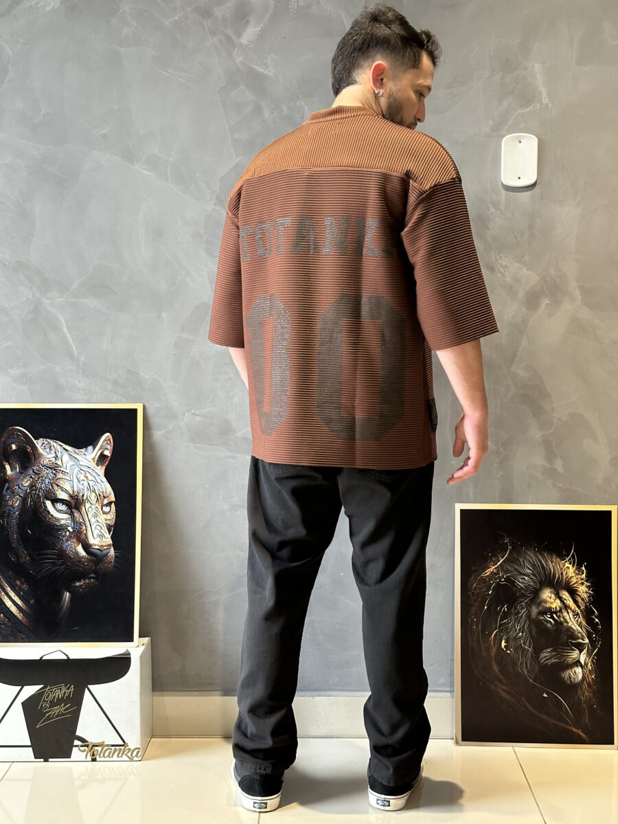Camiseta Oversized Unity Marrom - Image 2